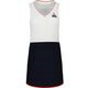 Ženska teniska haljina Le Coq Sportif Robe 22 No.1 W - optical white/black