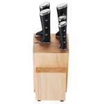 Tefal komplet drveni stalak za noževe ICE FORCE + 5 noževa K232S574