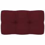 Jastuk za sofu od paleta crvena boja vina 70 x 40 x 10 cm