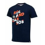 Muška majica Roland Garros Tee Shirt Made In France - marine