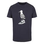 Men's Seagull Sneakers T-Shirt - Navy plava i597_239619_c20155