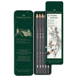 Olovka grafitna pk5 u metalnoj kutiji Aquarelle Faber Castell 117805