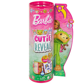 Barbie Cutie Reveal: Sladak iznenađenje s bebom žabicom (6. serija) - Mattel