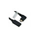 Roline USB-C produžni kabel (DP Alt Mode) C-C, M- kutni/F, 2m , &nbsp;(DP Alt Mode) C-C, M- kutni/F, 2m 11.04.5496