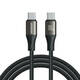 Kabel Joyroom Light-Speed ​​USB-C na USB-C SA25-CC5 , 100 W , 1,2 m (crni)