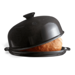Pepřově černá kulatá forma na pečení chleba Emile Henry, ⌀ 28,5 cm