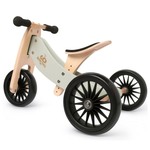 Kinderfeets® drvena dječja guralica tiny tot plus 2u1 silver sage