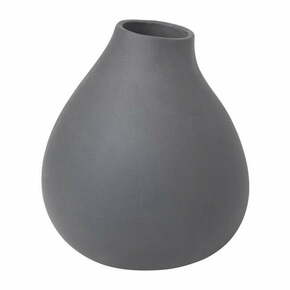 Tamno siva porculanska vaza (visina 17 cm) Nona – Blomus