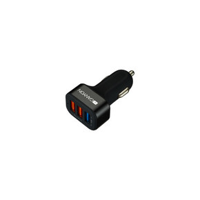CANYON Universal 3xUSB car adapter(1 USB with Quick Charger QC3.0)