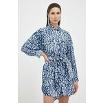 Liu Jo Košulja haljina mornarsko plava / svijetloplava / bijela