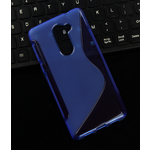 Huawei honor 6x plava silikonska maska