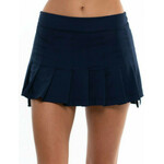 Ženska teniska suknja Lucky in Love Techno Tropic High-Low Pleated Skirt Women - midnight
