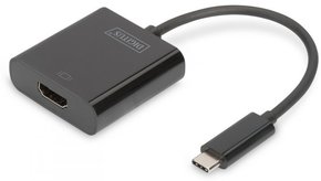 DIGITUS USB 3.1 Type C HDMI transformator Crno 20cm DA-70852