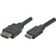 Manhattan HDMI priključni kabel HDMI A utikač, HDMI Mini C utikač 1.80 m crna 304955-CG Ultra HD (4K) HDMI HDMI kabel