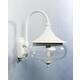 Konstsmide Libra 619-250 vanjsko zidno svjetlo štedna žarulja, LED E27 100 W bijela Vanjska zidna svjetiljka Libra 619-250 Konstsmide E27 bijela