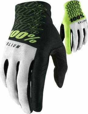 100% Celium Gloves Fluo Yellow L Rukavice za bicikliste