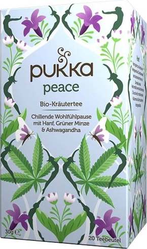 PUKKA Herbs Ajurvedski biljni organski čaj Peace Organic s aswaghandom 20 vrećica