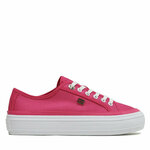 Tenisice Tommy Hilfiger Essential Vulc Canvas Sneaker FW0FW07459 Bright Cerise Pink T1K