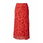 Esqualo Suknja tamno ljubičasta / svijetlo crvena / lubenica roza