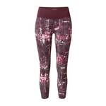 ESPRIT Sportske hlače roza / bordo / bijela