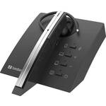 Sandberg 126-25 telefon On Ear Headset Bluetooth® mono crna (kromirana) poništavanje buke utišavanje mikrofona