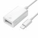 Yesido - OTG kabelski adapter (GS10) - Lightning na USB- Plug &amp; Play- 5Gbps - bijeli