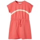 vidaXL Dječja haljina s vezicom koraljne boje 128