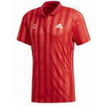 Muški teniski polo Adidas Freelift Polo ENG M - scarlet/white