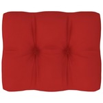 vidaXL Jastuk za sofu od paleta crveni 50 x 40 x 10 cm