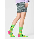 Visoke unisex čarape Happy Socks BAN01-7000 Zelena