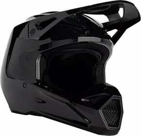FOX V1 Solid Helmet Black XL Kaciga