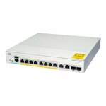 Cisco Catalyst C1000-8T-E-2G-L mrežni prekidač Upravljano L2 Gigabit Ethernet (10/100/1000) Sivo