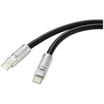 Renkforce USB-C kabel USB 2.0 USB-C® utikač, USB-C® utikač 0.50 m crna RF-6056870