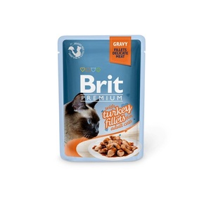 Brit Premium Cat Gravy - Turkey Fillets 6 x 85 g