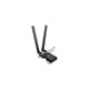 AX3000 Dual Band Wi-Fi 6 Bluetooth PCI Express AdapterSPEED: 2402 Mbps at 5 GHz + 574 Mbps at 2.4 GH ARCHER TX55E