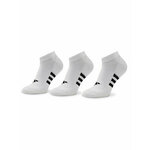 Set od 3 para unisex visokih čarapa adidas Prf Cush Low 3P HT3449 White/White/White