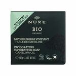 NUXE Bio Organic Invigorating Superfatted Soap nježan i učinkovit čvrsti sapun za tijelo i lice 100 g
