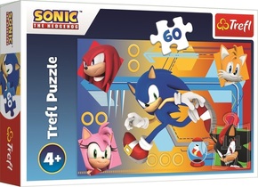 Sonic Super Jež slagalica od 60 dijelova - Trefl