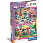 Super Kitties 2x20 komada Supercolor puzzle - Clementoni