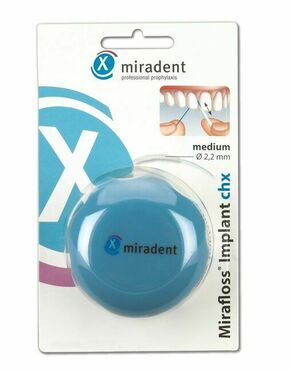 Miradent Mirafloss Implant CHX MEDIUM