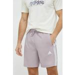 ADIDAS SPORTSWEAR Sportske hlače 'Essentials Chelsea' lila / bijela