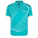 Muški teniski polo EA7 Man Jersey Polo Shirt - spectra green