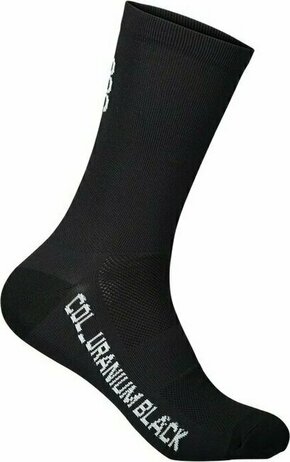 POC Vivify Sock Long Uranium Black L Biciklistički čarape