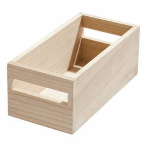 Kutija za pohranu od drveta paulovnije IDesign Eco Handled