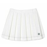 Ženska teniska suknja Lacoste Sport Roland Garros Edition Pleated Skirt - white