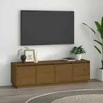 vidaXL TV ormarić smeđa boja meda 156 x 37 x 45 cm od masivne borovine
