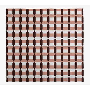 Set od 4 pamučne salvete Linen Couture Garland Geometric
