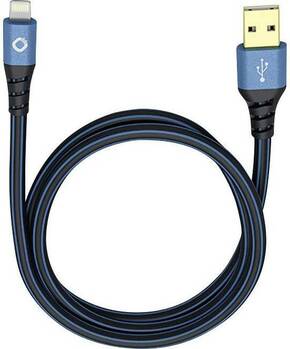 N/A N/A [1x muški konektor USB 2.0 tipa a - 1x muški konektor Apple dock lightning] 3.00 m plava boja