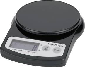 Maul MAULalpha 500G 16405 90 vaga za pisma Opseg mjerenja (kg) 0.5 kg Mogućnost očitanja 0.1 g baterijski pogon crna
