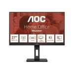 AOC 27E3QAF monitor, IPS/VA, 27", 16:9, 1920x1080, 100Hz/75Hz, pivot, HDMI, Display port, VGA (D-Sub), USB